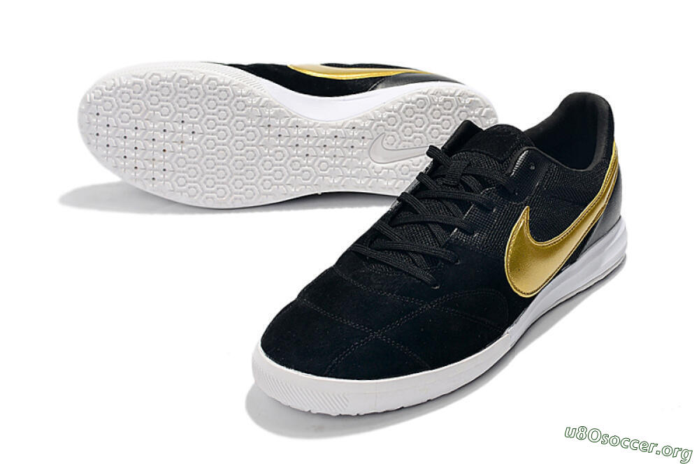Nike Premier 2 Sala IC Football Shoes - Black/Gold/White 0