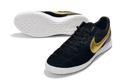 Nike Premier 2 Sala IC Football Shoes - Black/Gold/White