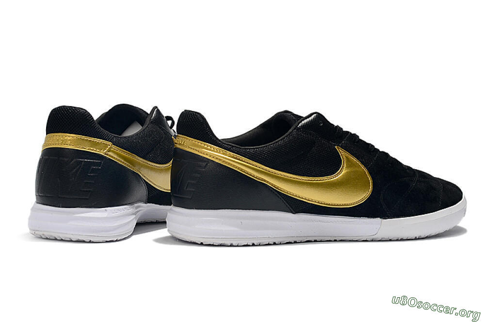 Nike Premier 2 Sala IC Football Shoes - Black/Gold/White 9