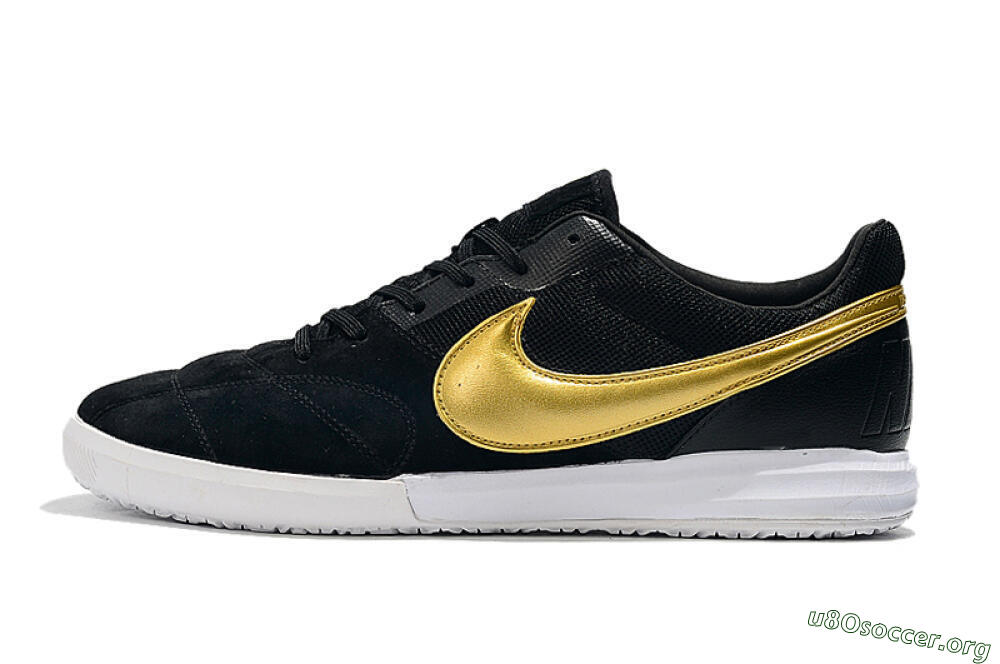 Nike Premier 2 Sala IC Football Shoes - Black/Gold/White 3