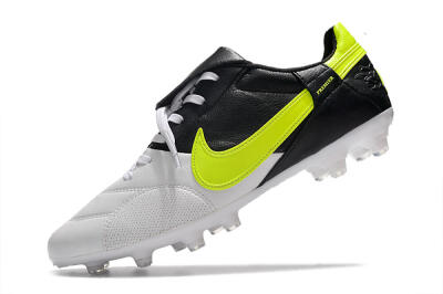 Nike The Premier 3 FG Football Boots - White/Yellow/Black