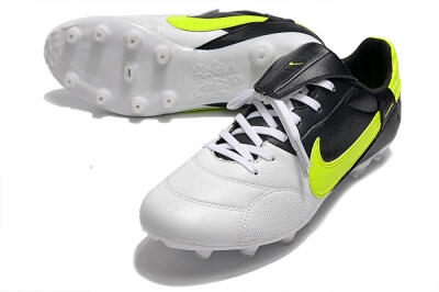 Nike The Premier 3 FG Football Boots - White/Yellow/Black