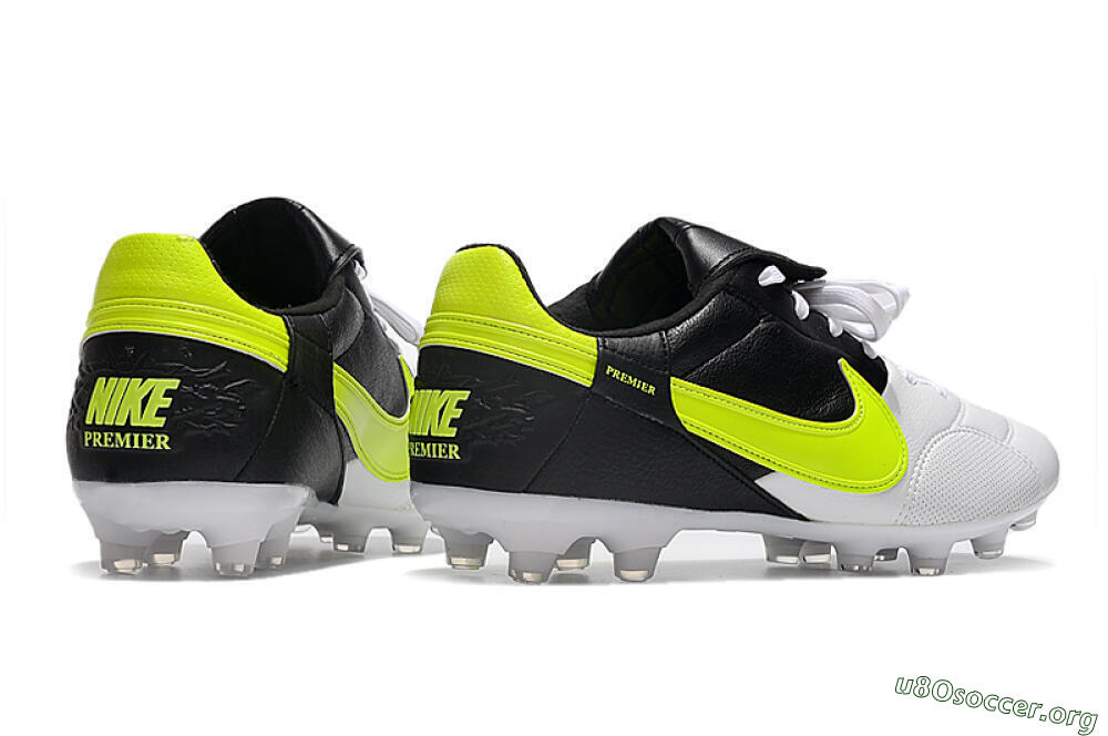 Nike The Premier 3 FG Football Boots - White/Yellow/Black 6
