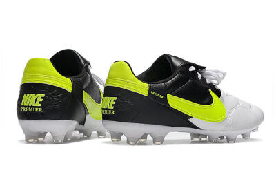 Nike The Premier 3 FG Football Boots - White/Yellow/Black