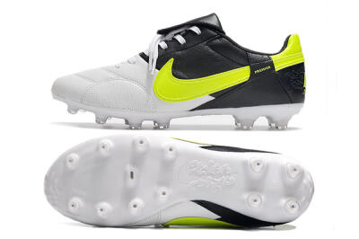 Nike The Premier 3 FG Football Boots - White/Yellow/Black