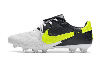 Nike The Premier 3 FG Football Boots - White/Yellow/Black
