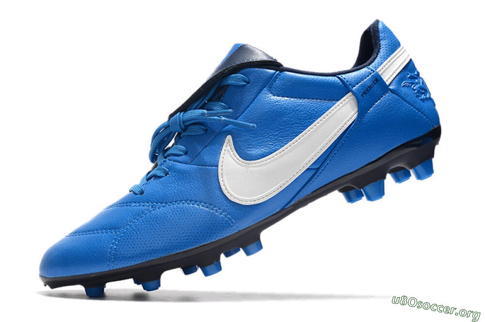 Nike The Premier 3 FG Football Boots - Blue/White/Black 5