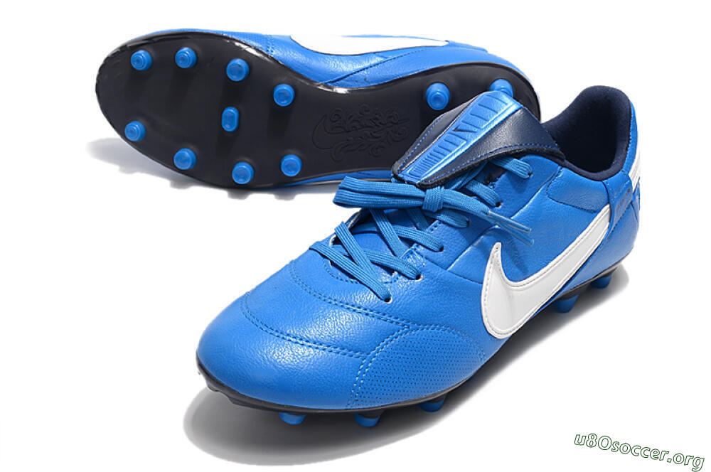 Nike The Premier 3 FG Football Boots - Blue/White/Black 0