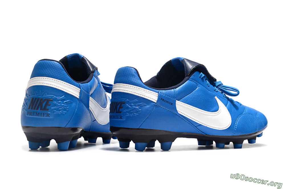 Nike The Premier 3 FG Football Boots - Blue/White/Black 6