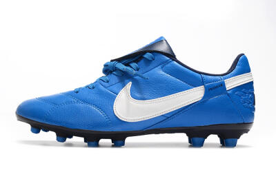 Nike The Premier 3 FG Football Boots - Blue/White/Black
