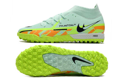 Nike Phantom GT Pro TF Football Shoes - Jade/Yellow/Orange/Black