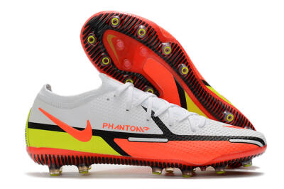 Nike Phantom GT Elite AG Football Boots - White/Black/Red/Yellow