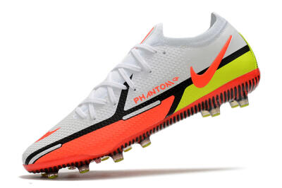 Nike Phantom GT Elite AG Football Boots - White/Black/Red/Yellow