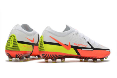 Nike Phantom GT Elite AG Football Boots - White/Black/Red/Yellow