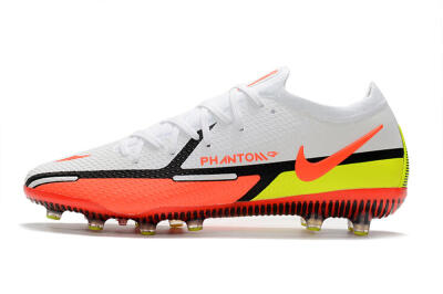 Nike Phantom GT Elite AG Football Boots - White/Black/Red/Yellow