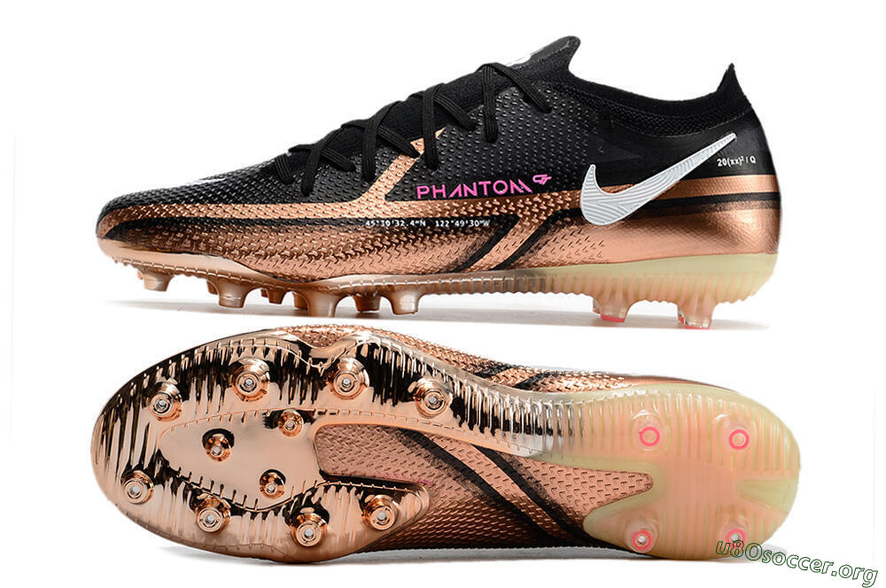 Nike Phantom GT Elite AG Football Boots - Gold/Black/White 1