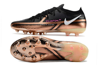 Nike Phantom GT Elite AG Football Boots - Gold/Black/White