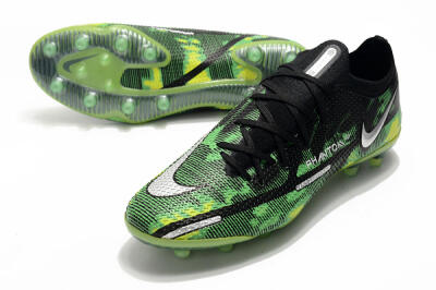 Nike Phantom GT Elite AG Football Boots - Green/Yellow/Black/Silver