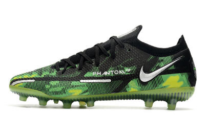 Nike Phantom GT Elite AG Football Boots - Green/Yellow/Black/Silver