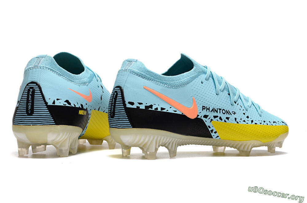 Phantom GT 2 Elite FG Football Boots - Blue/Yellow/Pink 6