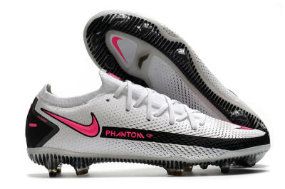 Nike Phantom GT Elite FG Football Boots - White/Black/Pink