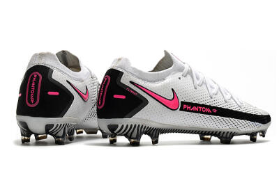 Nike Phantom GT Elite FG Football Boots - White/Black/Pink