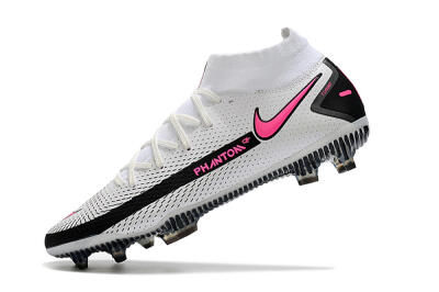 Nike Phantom GT DF Elite FG Football Boots - White/Black/Pink