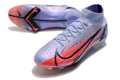 Nike Mercurial Superfly 8 Elite FG Football Boots - Purple/Red/Black