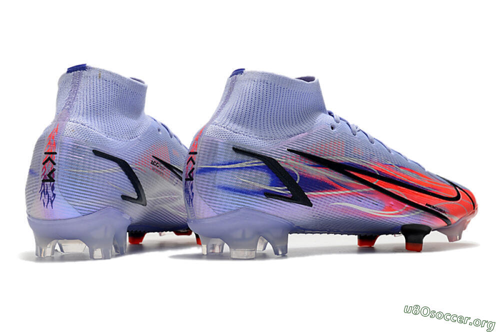 Nike Mercurial Superfly 8 Elite FG Football Boots - Purple/Red/Black 6