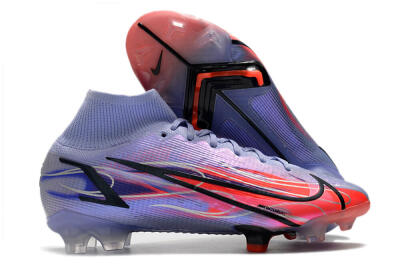 Nike Mercurial Superfly 8 Elite FG Football Boots - Purple/Red/Black