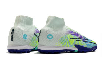 Nike Mercurial Superfly 8 Elite TF Football Shoes - Jade/Yellow/Purple