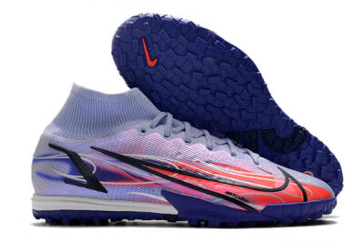 Nike Mercurial Superfly 8 Elite TF Football Shoes - Blue/Red/Black