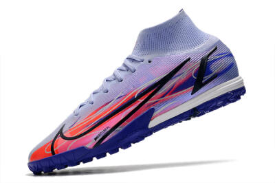 Nike Mercurial Superfly 8 Elite TF Football Shoes - Blue/Red/Black