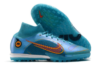 Nike Mercurial Superfly 8 Elite TF Football Shoes - Blue/Red/Yellow