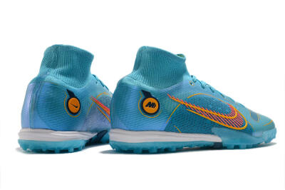 Nike Mercurial Superfly 8 Elite TF Football Shoes - Blue/Red/Yellow