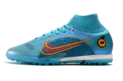 Nike Mercurial Superfly 8 Elite TF Football Shoes - Blue/Red/Yellow