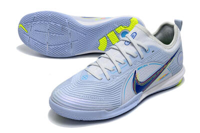 Nike Mercurial Vapor 14 Pro IC Football Shoes - White/Blue/Yellow