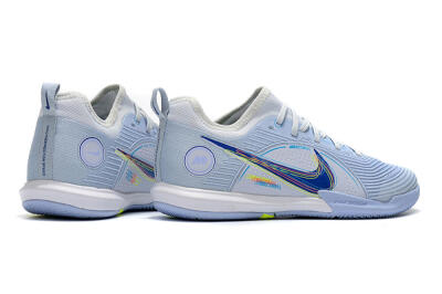 Nike Mercurial Vapor 14 Pro IC Football Shoes - White/Blue/Yellow