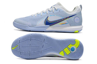 Nike Mercurial Vapor 14 Pro IC Football Shoes - White/Blue/Yellow