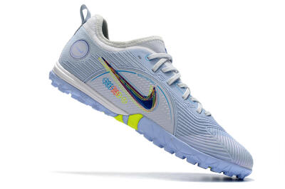 Nike Mercurial Vapor 14 Pro TF Football Shoes - White/Blue/Yellow