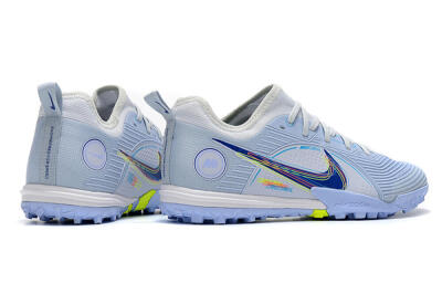 Nike Mercurial Vapor 14 Pro TF Football Shoes - White/Blue/Yellow