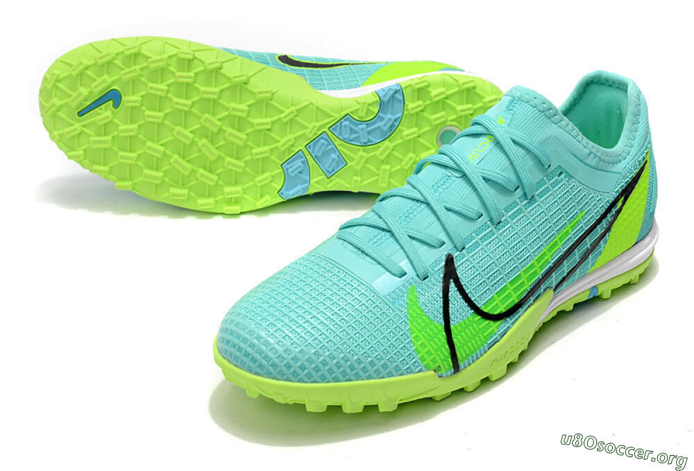 Nike Mercurial Vapor 14 Pro TF Football Shoes - Blue/Yellow/Black 0