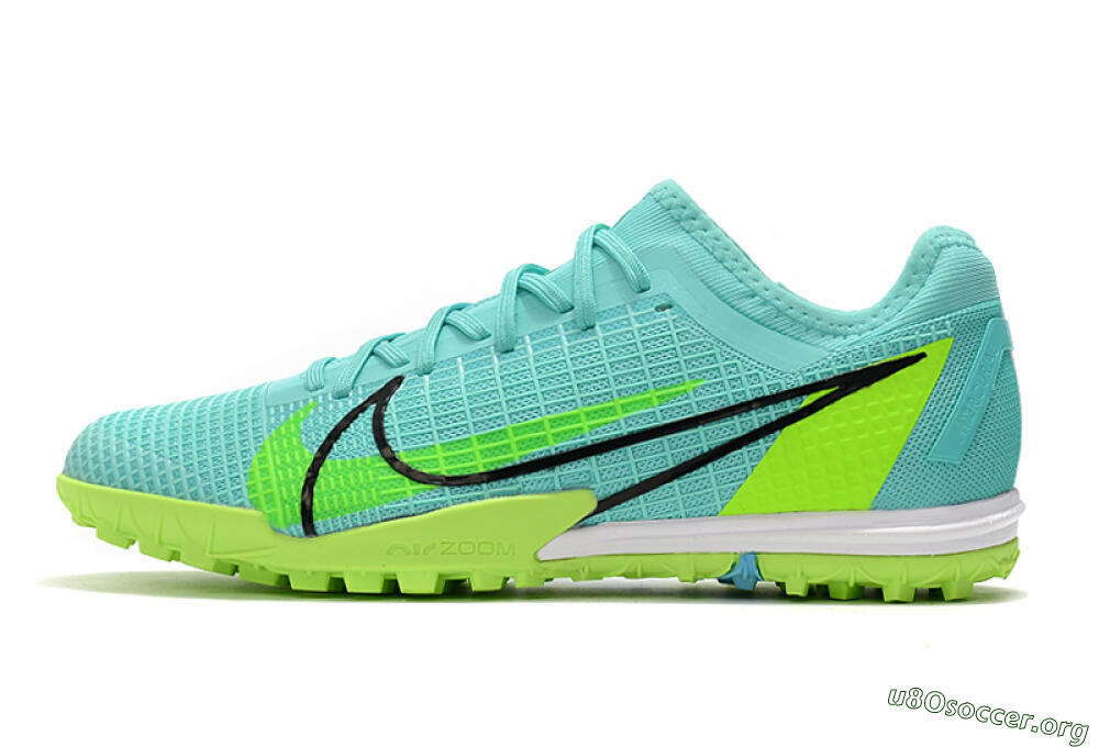 Nike Mercurial Vapor 14 Pro TF Football Shoes - Blue/Yellow/Black 3