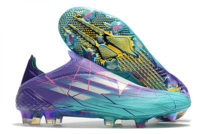Adidas X Speedflow+ FG Football Boots - Jade/Purple/Pink