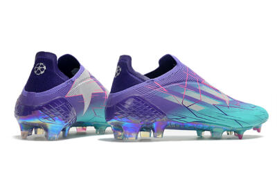 Adidas X Speedflow+ FG Football Boots - Jade/Purple/Pink