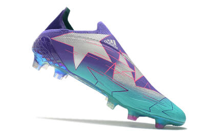 Adidas X Speedflow+ FG Football Boots - Jade/Purple/Pink