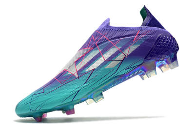 Adidas X Speedflow+ FG Football Boots - Jade/Purple/Pink