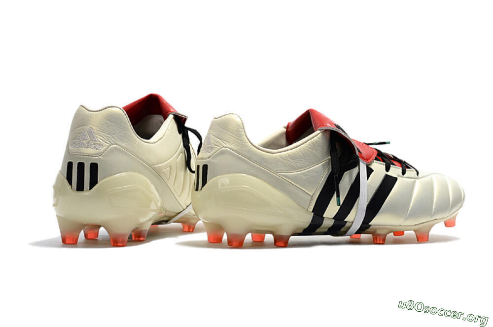 Adidas Predator Mania Champagne FG Football Boots - Gold/Black/Red 10