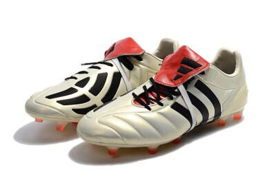 Adidas Predator Mania Champagne FG Football Boots - Gold/Black/Red
