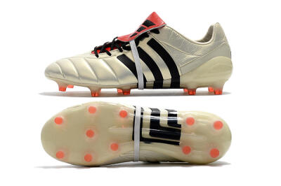 Adidas Predator Mania Champagne FG Football Boots - Gold/Black/Red